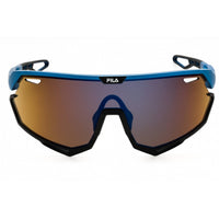Fila Men's Sunglasses - Metallized Azure Injected Propionate Shield | SFI721 U07B ,