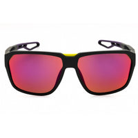 Fila Men's Sunglasses - Matte Grey/Yellow Acetate Full Rim Rectangular | SFI722 507X ,