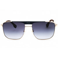 Fila Men's Sunglasses - Shiny Rose Gold with Blue Parts Metal Navigator | SFI728 309Y ,