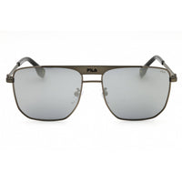 Fila Men's Sunglasses - Semi Matt Gunmetal Metal Full Rim Navigator | SFI728 H68X ,