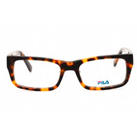 Fila Men's Eyeglasses - Shiny Havana Acetate Full Rim Rectangular Frame | VF9008 0721 ,