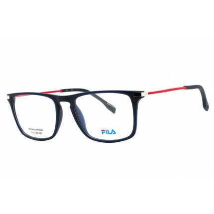 Fila Men's Eyeglasses - Matt Blue Plastic Full Rim Square Shape Frame | VF9389 0U43 ,