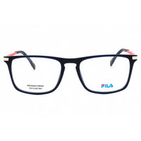 Fila Men's Eyeglasses - Matt Blue Plastic Full Rim Square Shape Frame | VF9389 0U43 ,