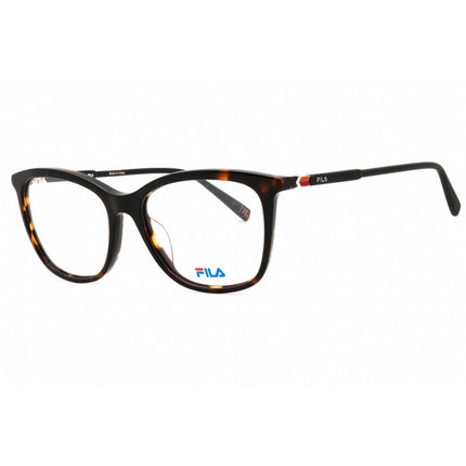 Fila Women's Eyeglasses - Shiny Dark Havana Acetate Full Rim Cat Eye | VF9402 0790 ,
