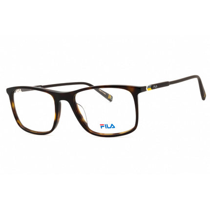 Fila Men's Eyeglasses - Shiny Havana Acetate Full Rim Square Shape Frame | VF9403 0722 ,