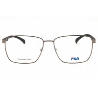 Fila Men's Eyeglasses - Shiny Gunmetal Metal Full Rim Square Shape Frame | VFI013 0568 ,
