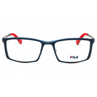 Fila Men's Eyeglasses - Matt Blue Plastic Full Rim Rectangular Frame | VFI027 01HL ,
