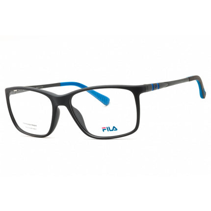 Fila Men's Eyeglasses - Grey Injected Propionate Full Rim Square Frame | VFI028 0R43 ,