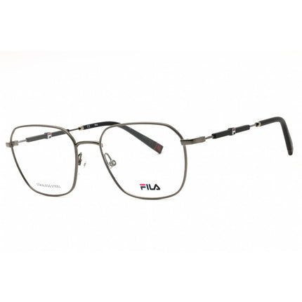 Fila Men's Eyeglasses - Shiny Gunmetal Metal Full Rim Square Shape Frame | VFI113 0568 ,
