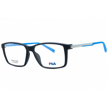 Fila Men's Eyeglasses - Rubber Blue Injected Propionate Rectangular | VFI120 092E ,
