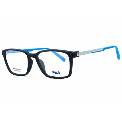 Fila Men's Eyeglasses - Rubber Blue Injected Propionate Rectangular | VFI121 092E ,