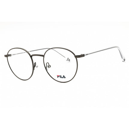 Fila Men's Eyeglasses - Shiny Gunmetal Metal Full Rim Round Shape Frame | VFI203L 0568 ,