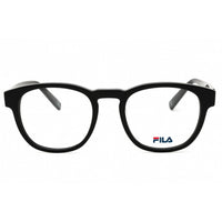 Fila Men's Eyeglasses - Shiny Black Acetate Full Rim Round Shape Frame | VFI211 0700 ,