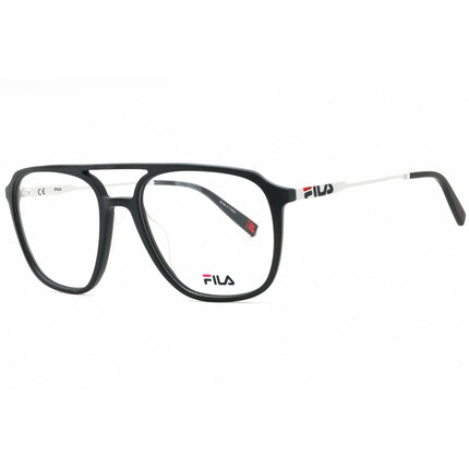 Fila Men's Eyeglasses - Semi Matt Grey/White Acetate Full Rim Aviator | VFI213 0V65 ,