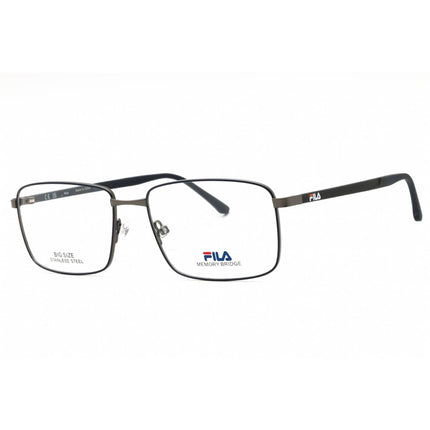 Fila Men's Eyeglasses - Shiny Gunmetal Metal Full Rim Square Shape Frame | VFI293 0K53 ,