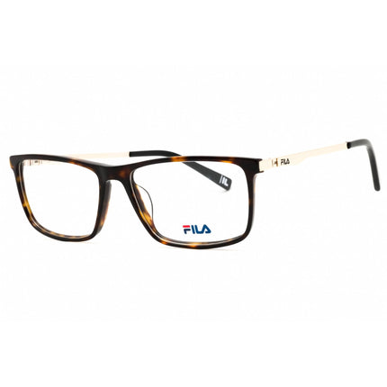 Fila Men's Eyeglasses - Shiny Havana Acetate Full Rim Rectangular Frame | VFI296 0722 ,