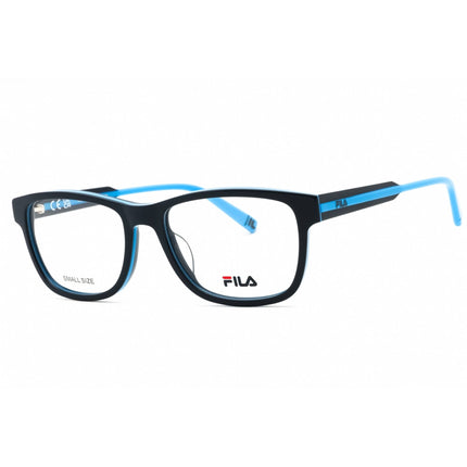 Fila Men's Eyeglasses - Blue/Azure Acetate Full Rim Rectangular Frame | VFI304 09AD ,