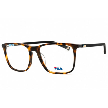 Fila Men's Eyeglasses - Shiny Havana Acetate Full Rim Square Shape Frame | VFI305 0C10 ,