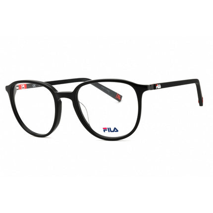 Fila Men's Eyeglasses - Shiny Black Acetate Full Rim Round Shape Frame | VFI306 0700 ,