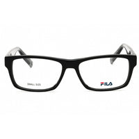 Fila Men's Eyeglasses - Shiny Black Acetate Full Rim Rectangular Frame | VFI307 0700 ,