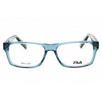 Fila Men's Eyeglasses - Shiny Transparent Azure Acetate Rectangular | VFI307 0855 ,