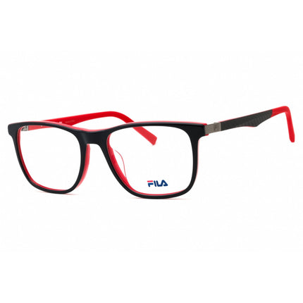 Fila Men's Eyeglasses - Blue/Red Acetate Full Rim Rectangular Frame | VFI445 01BT ,