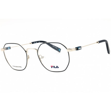 Fila Unisex Eyeglasses - Shiny Palladium Metal Full Rim Geometric Frame | VFI451L 0F94 ,