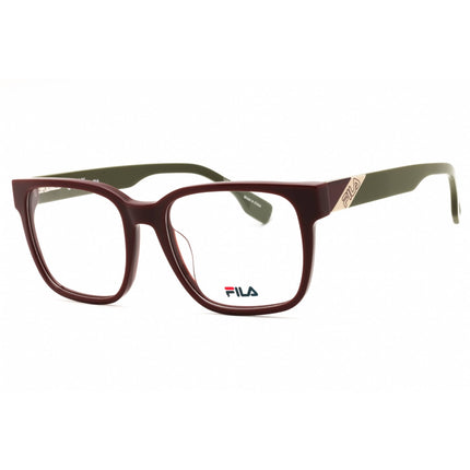 Fila Men's Eyeglasses - Shiny Red Acetate Full Rim Square Shape Frame | VFI452 03G6 ,