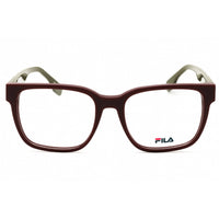 Fila Men's Eyeglasses - Shiny Red Acetate Full Rim Square Shape Frame | VFI452 03G6 ,