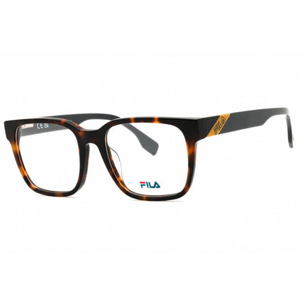 Fila Men's Eyeglasses - Shiny Havana Acetate Full Rim Square Shape Frame | VFI452 0C10 ,