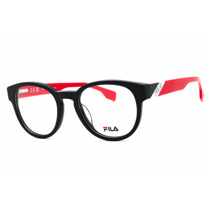 Fila Men's Eyeglasses - Shiny Dark Blue Acetate Full Rim Round Frame | VFI453 0991 ,