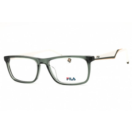 Fila Men's Eyeglasses - Shiny Green/Grey Acetate Full Rim Rectangular | VFI455 09RM ,
