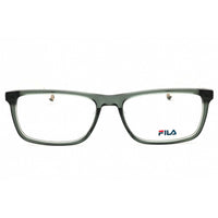 Fila Men's Eyeglasses - Shiny Green/Grey Acetate Full Rim Rectangular | VFI455 09RM ,