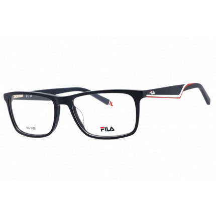 Fila Men's Eyeglasses - Full Blue Acetate Full Rim Rectangular Frame | VFI455 D82Y ,