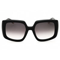 Furla Women's Sunglasses - Shiny Black Acetate Full Rim Oversized Frame | SFU709 0700 ,