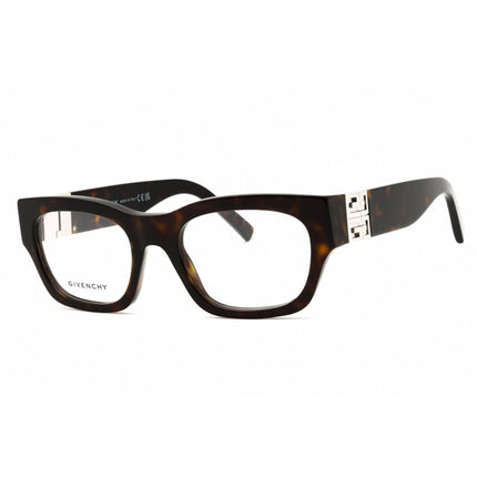 Givenchy Women's Eyeglasses - Blonde Havana Acetate Rectangular Frame | GV50058I 053 ,