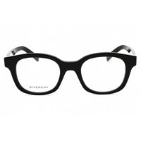 Givenchy Unisex Eyeglasses - Shiny Black Acetate Full Rim Round Frame | GV50075I 001 ,
