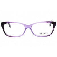 Guess Women's Eyeglasses - Violet/Other Acetate Full Rim Rectangular | GU2948 083 ,