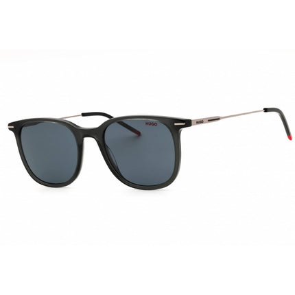 HUGO Men's Sunglasses - Grey Plastic Full Rim Round Shape Frame | HG 1203/S 0KB7 IR ,
