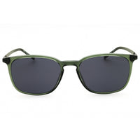 HUGO Men's Sunglasses - Green Plastic Full Rim Square Shape Frame | HG 1268/S 01ED IR ,