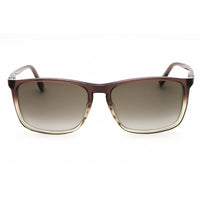 Hugo Boss Men's Sunglasses - Brown Grey Plastic Rectangular | BOSS 0665/S/IT 0NUX HA ,