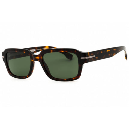 Hugo Boss Men's Sunglasses - Dark Tortoise Acetate Rectangular | BOSS 1596/S 0086 O7 ,