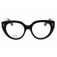 Loewe Women's Eyeglasses - Shiny Black Acetate Full Rim Cat Eye Frame | LW50081I 001 ,
