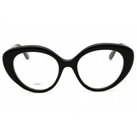 Loewe Women's Eyeglasses - Shiny Black Acetate Full Rim Cat Eye Frame | LW50088I 001 ,