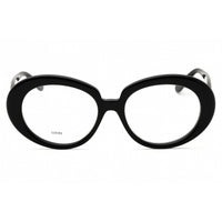 Loewe Women's Eyeglasses - Shiny Black Acetate Full Rim Oval Frame | LW50089I 001 ,