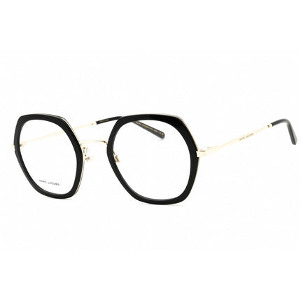 Marc Jacobs Women's Eyeglasses - Black/Gold Metal Geometric Frame | MARC 700 02M2 00 ,