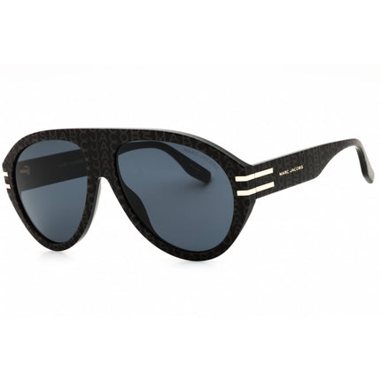 Marc Jacobs Men's Sunglasses - Pattern Black Grey Plastic Aviator | MARC 747/S 003L IR ,