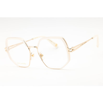 Marc Jacobs Women's Eyeglasses - Gold White Metal Geometric Frame | MJ 1092 024S 00 ,