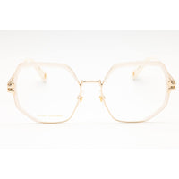 Marc Jacobs Women's Eyeglasses - Gold White Metal Geometric Frame | MJ 1092 024S 00 ,