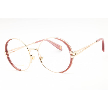 Marc Jacobs Women's Eyeglasses - Gold/Nude Pink Metal Round Frame | MJ 1093 0EYR 00 ,